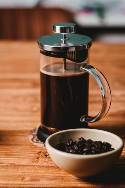 best french press brewing coffee at home