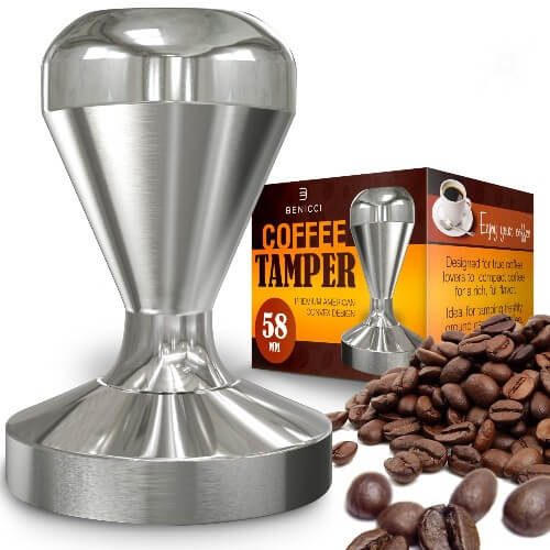 Benicci espresso coffee tamper 58mm.