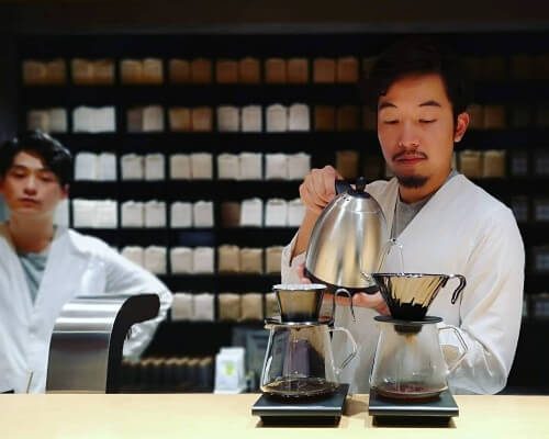 Koffee mameya specialty coffee shop in tokyo