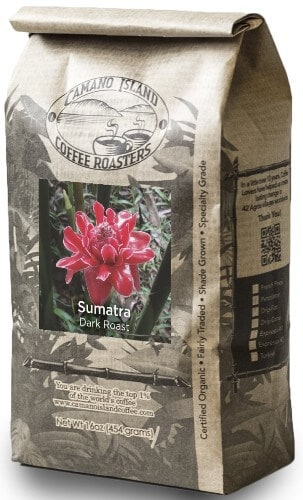 Camano island roasters (organic sumatran)