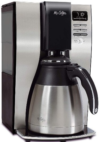 Stainless steel drip coffee maker mr. Coffee 10-cup coffee maker