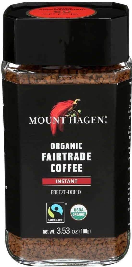 Mount hagen organic freeze dried instant coffee 1
