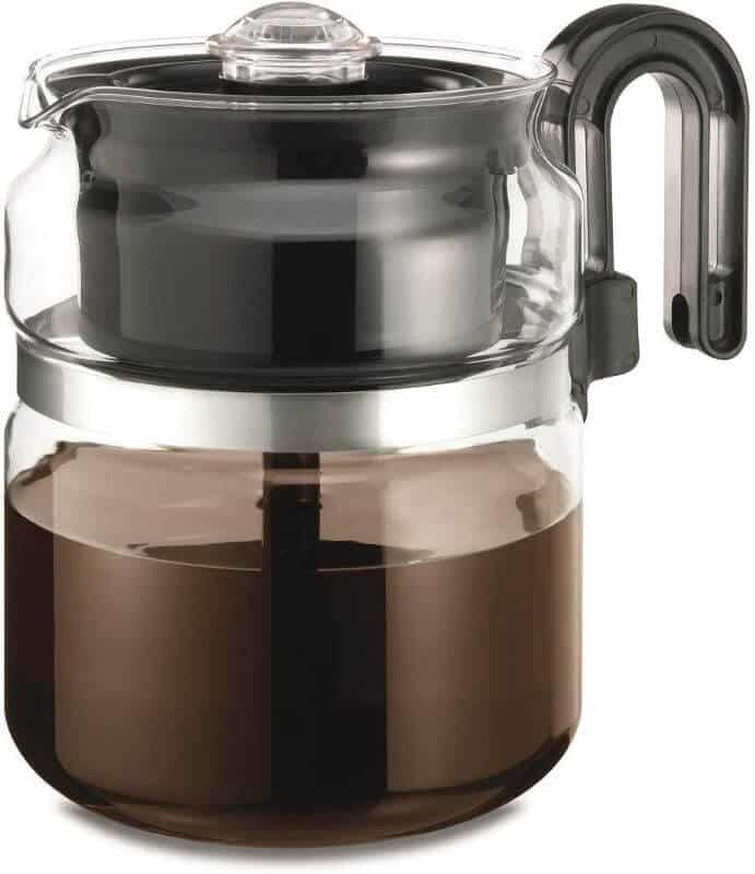 Stovetop percolator coffee pot