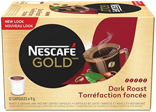 Nescafe gold dark roast