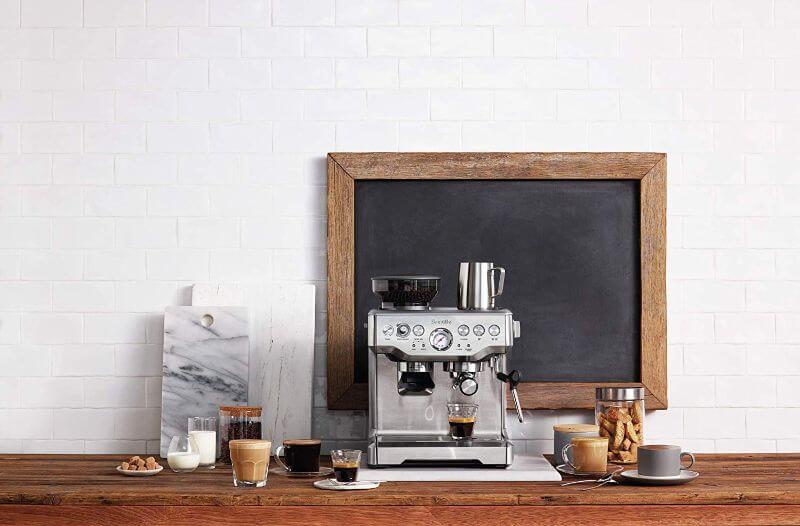 Breville the barista express espresso machine