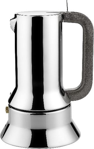 Alessi espresso maker 9090 by richard sapper, 6 espresso cups