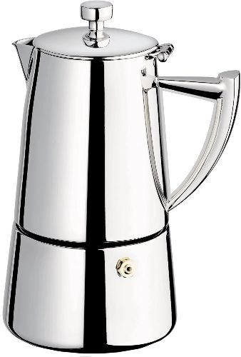 Cuisinox roma 6-cup stainless steel stovetop moka espresso maker