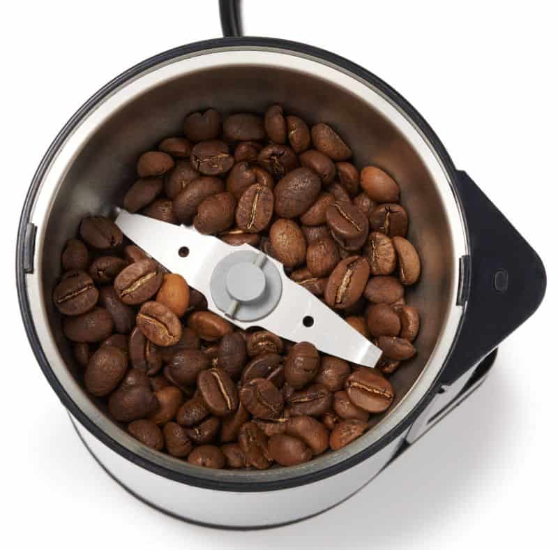 Blade coffee grinders