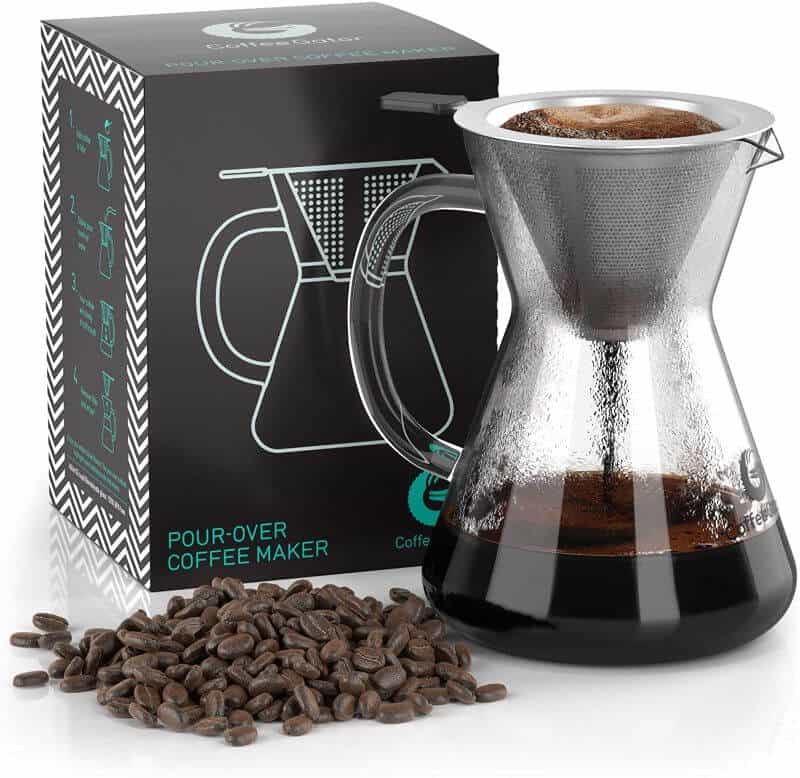 Coffee gator 3-cups pour-over brewer