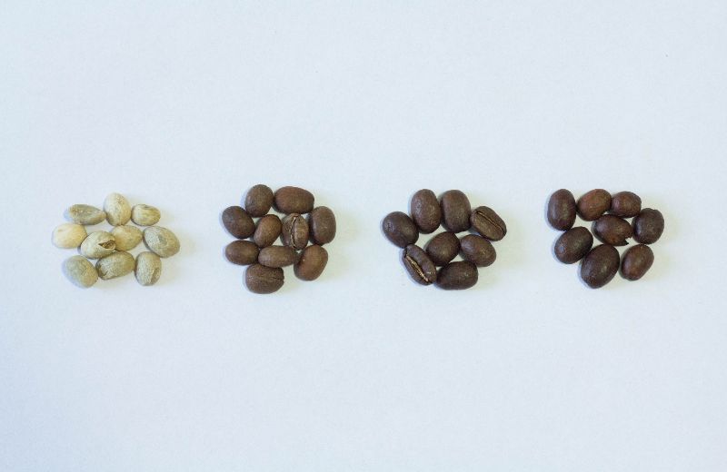 coffee beans roast level