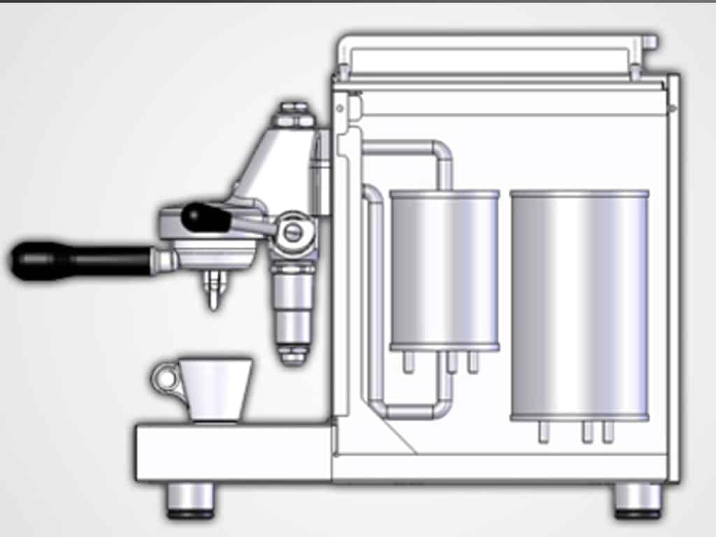 dual-boiler system for an espresso maker