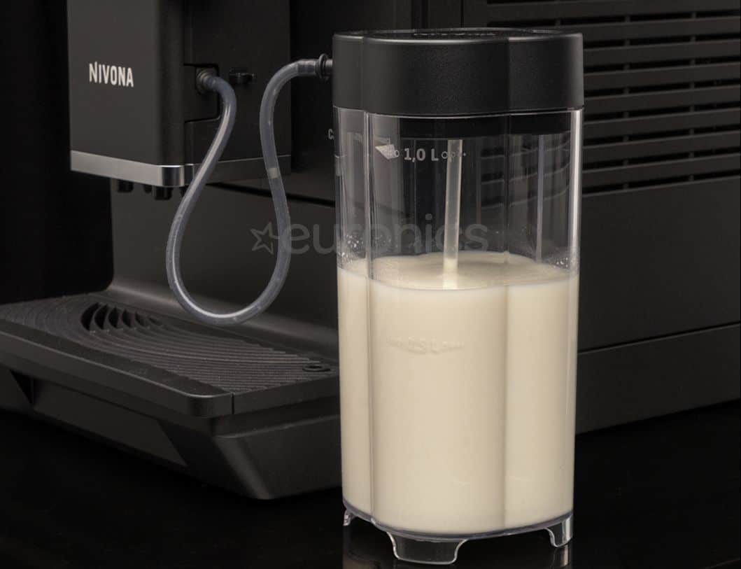 milk reservoir for an espresso maker