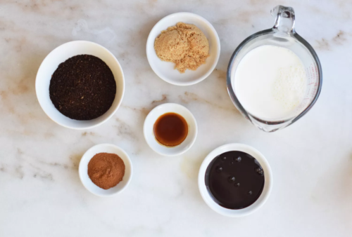 Mexican coffee recipe ingredients